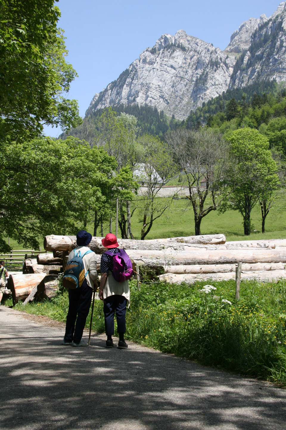 Spaziergang rund um das Kloster